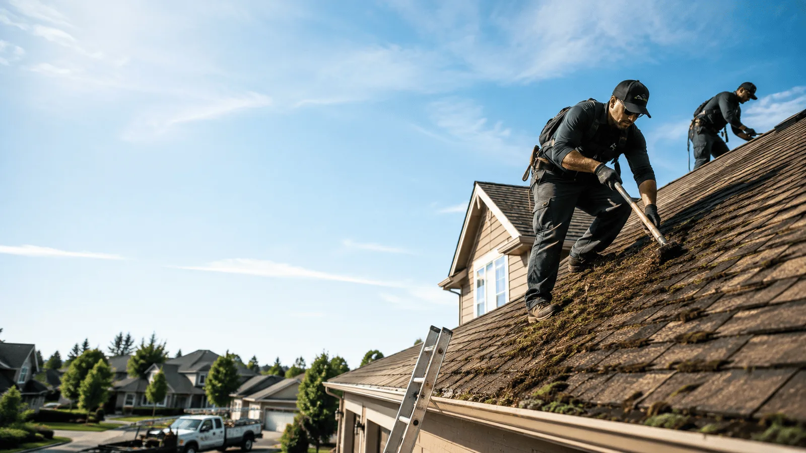 Roof Moss Removal in Maineville, OH near me